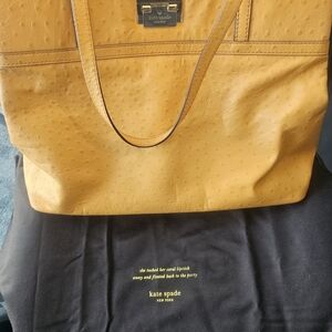 Kate Spade Yellow Tote Bag